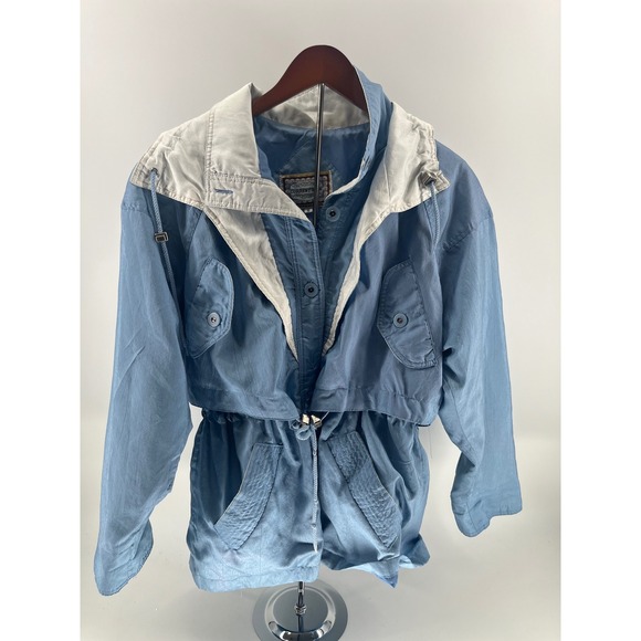 Current Scene Jackets & Blazers - Current Scene Women's Blue Lightweight Casual Jacket Size S